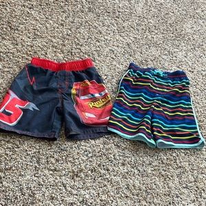 Boys 4T swimming trunk lot
